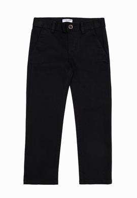 Erkek Çocuk Siyah Kanvas Pantolon - 50253389008
