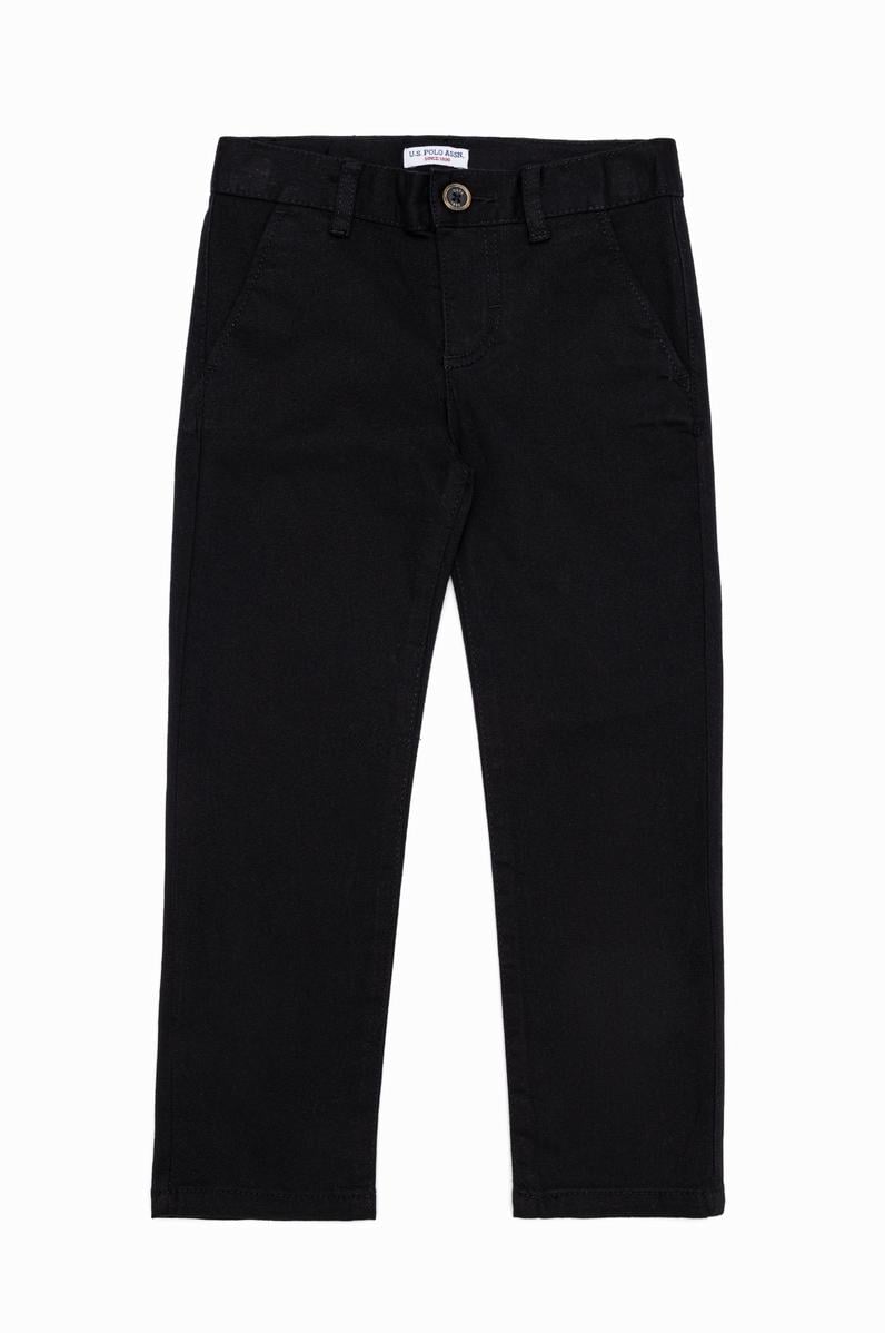 Erkek Çocuk Siyah Kanvas Pantolon