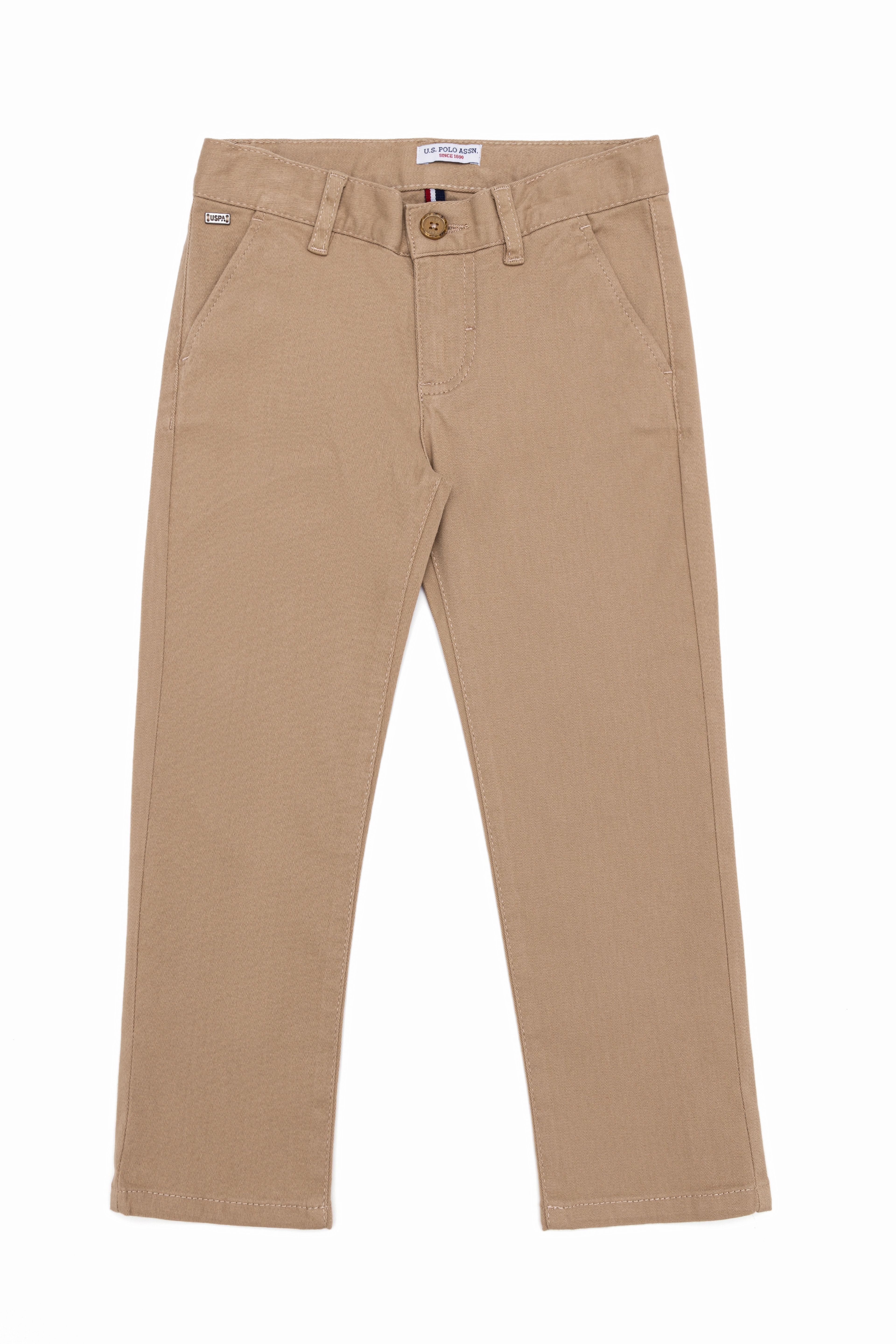 Erkek Çocuk Camel Kanvas Pantolon