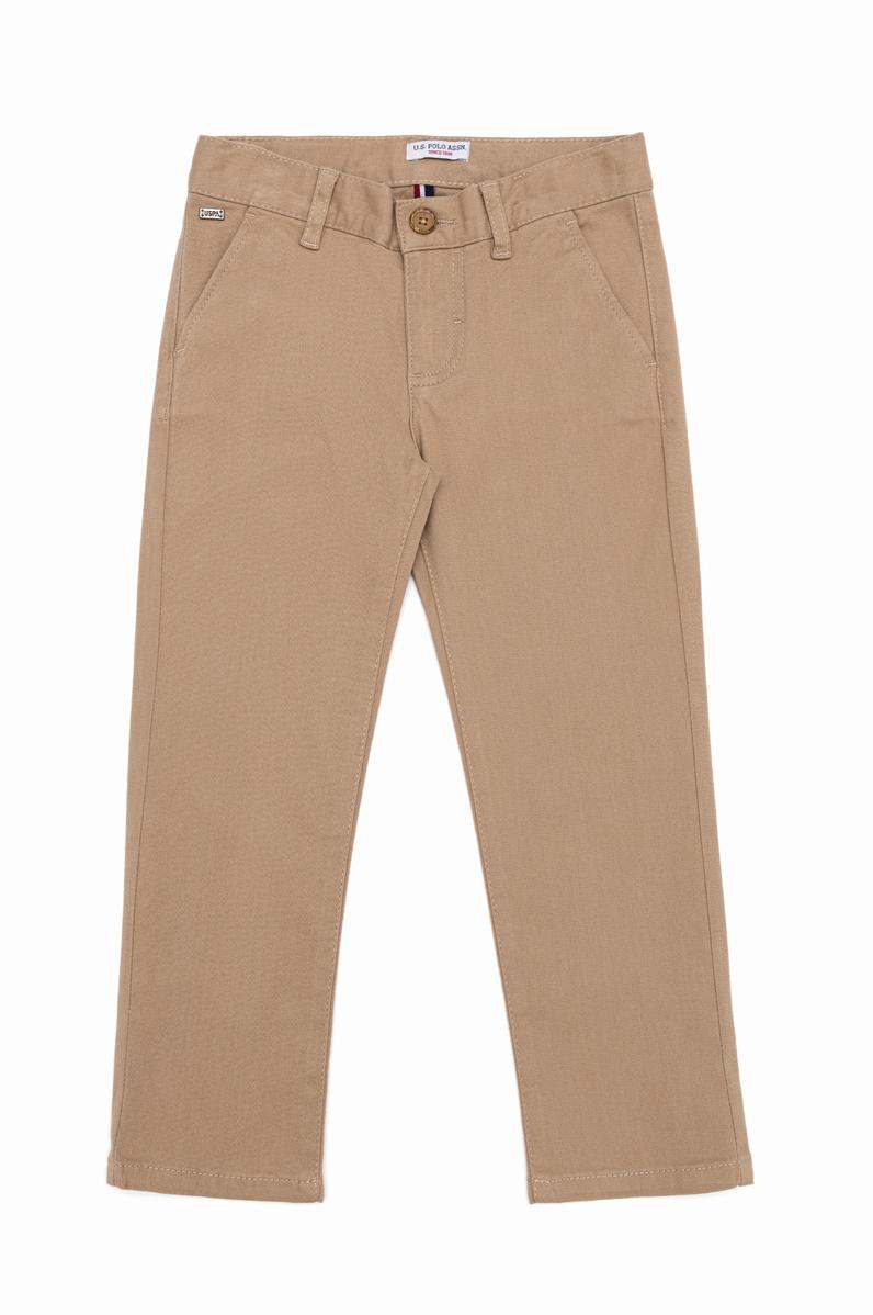 Erkek Çocuk Camel Kanvas Pantolon