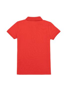 Erkek Çocuk Kırmızı Polo Yaka Tişört - 50251776004