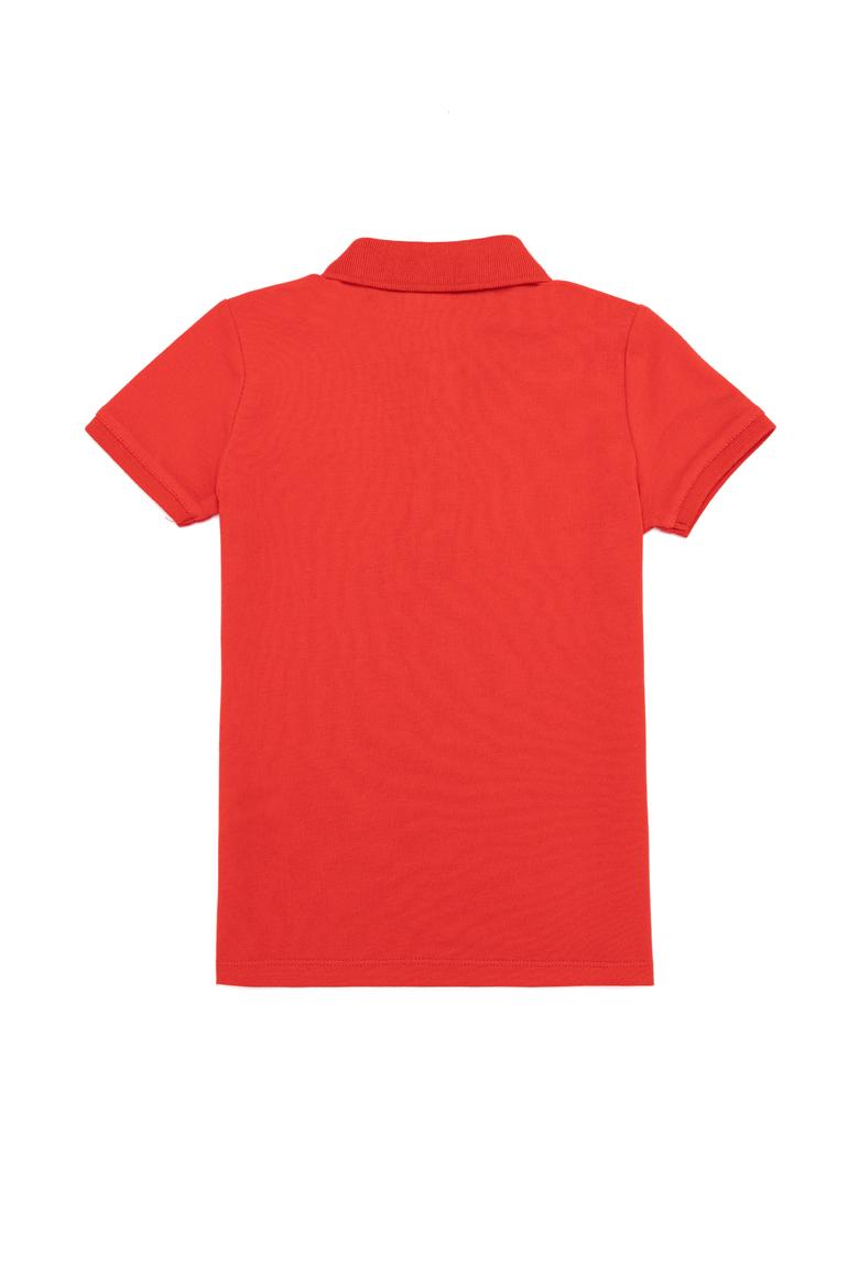 Erkek Çocuk Kırmızı Polo Yaka Tişört - 50251776004