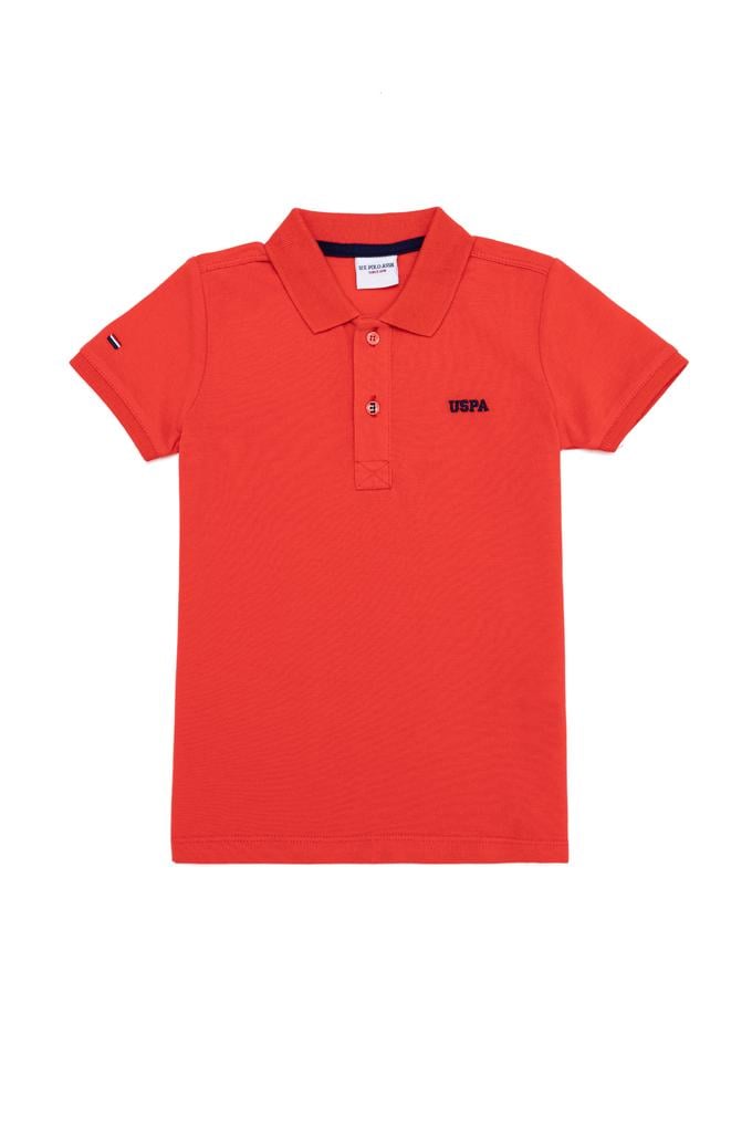 Erkek Çocuk Kırmızı Polo Yaka Tişört