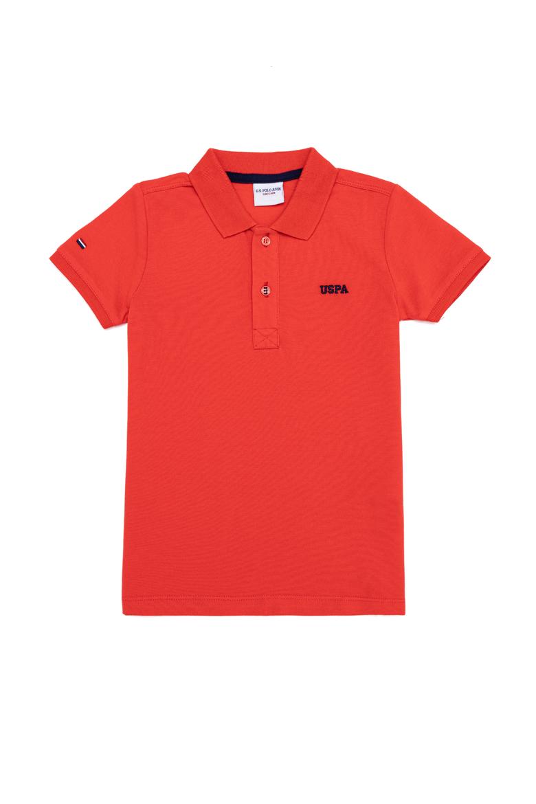 Erkek Çocuk Kırmızı Polo Yaka Tişört