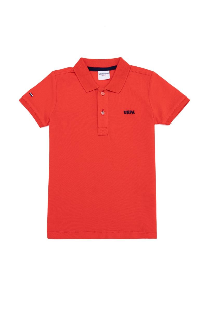 Erkek Çocuk Kırmızı Polo Yaka Tişört