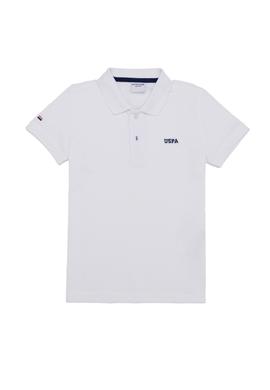 Erkek Çocuk Beyaz Polo Yaka Tişört - 50251776104