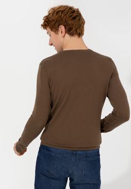 Erkek Coconut Bisiklet Yaka Basic Triko Kazak - 50251887096