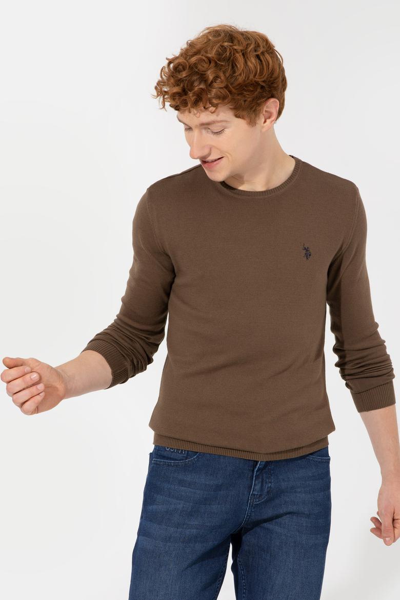 Erkek Coconut Bisiklet Yaka Basic Triko Kazak - 50251887096