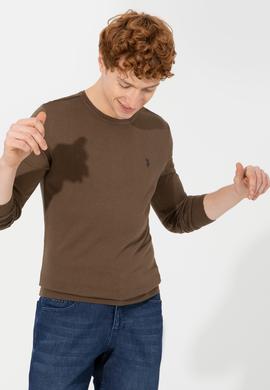 Erkek Coconut Bisiklet Yaka Basic Triko Kazak - 50251887096