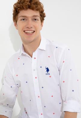 Erkek Mavi Uzun Kollu Gömlek - 50247750016