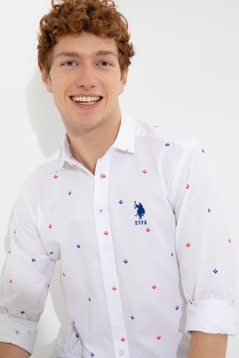 Erkek Mavi Uzun Kollu Gömlek - 50247750016