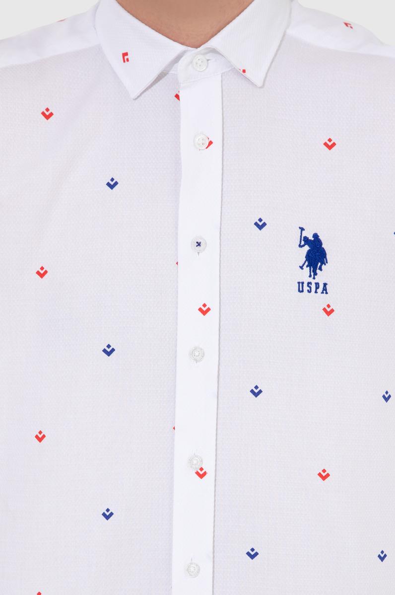 Erkek Mavi Uzun Kollu Gömlek