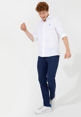 Erkek Pembe Uzun Kollu Gömlek - 50247750002