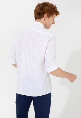 Erkek Pembe Uzun Kollu Gömlek - 50247750002