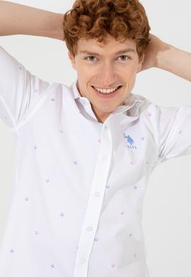 Erkek Pembe Uzun Kollu Gömlek - 50247750002