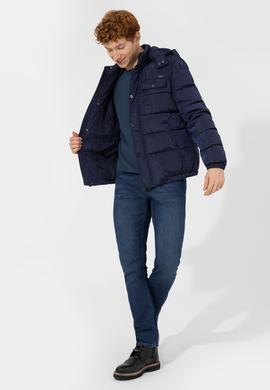 Erkek Lacivert Mont - 50255690009