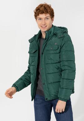 Erkek Yeşil Mont - 50255690021