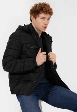 Erkek Siyah Mont - 50255690018