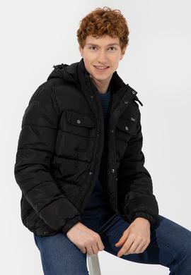 Erkek Siyah Mont - 50255690018