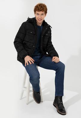 Erkek Siyah Mont - 50255690018