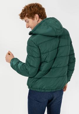 Erkek Yeşil Mont - 50255690021