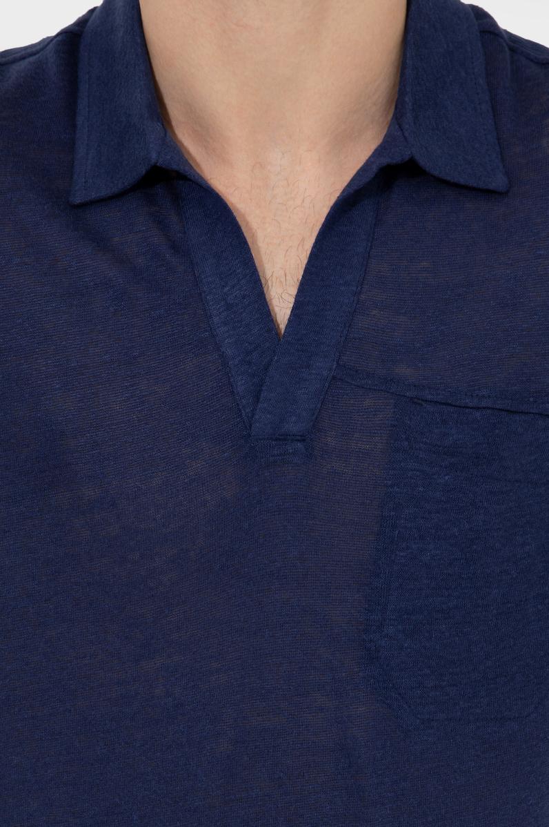 Erkek Lacivert Polo Yaka Tişört
