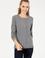 Kadın Gri Melanj Basic Triko Hırka