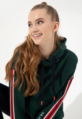 Kadın Yeşil Sweatshirt - 50254844020