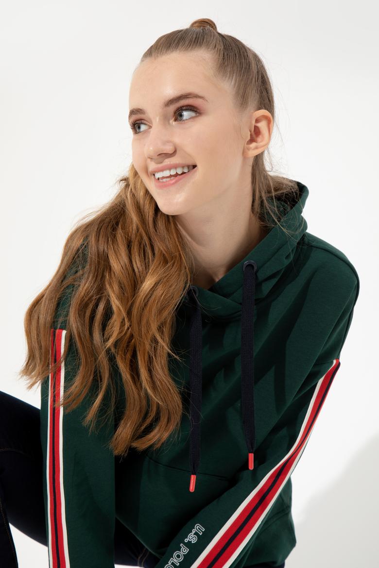 Kadın Yeşil Sweatshirt - 50254844020