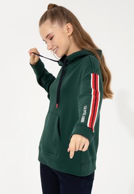 Kadın Yeşil Sweatshirt - 50254844020