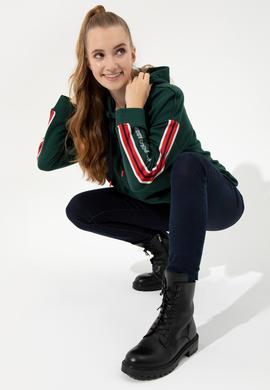 Kadın Yeşil Sweatshirt - 50254844020