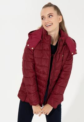 Kadın Kırmızı Mont - 50255903011