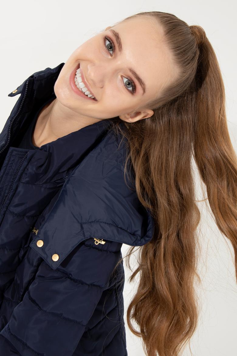 Kadın Lacivert Mont - 50255903001