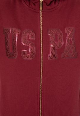 Kadın Vişne Basic Sweatshirt - 50256258037