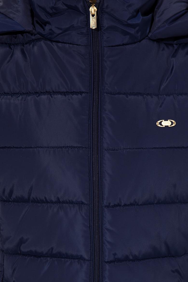 Kadın Lacivert Kaban - 50255857002