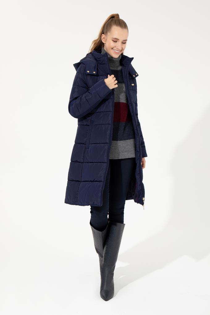 Kadın Lacivert Kaban