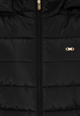 Kadın Siyah Kaban - 50255857010