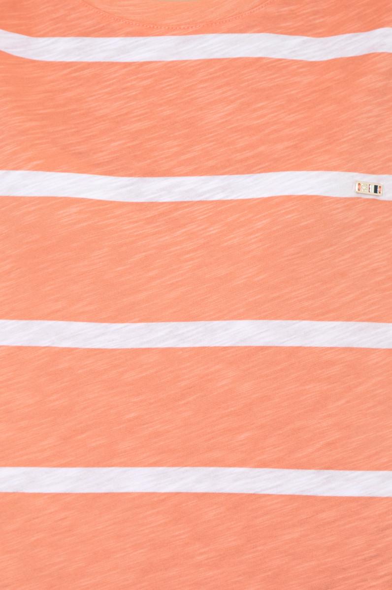 Kadın Somon Bisiklet Yaka Tişört