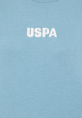 Kadın Mavi Bisiklet Yaka Basic Sweatshirt - 50261236029