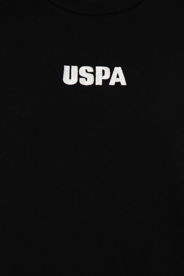 Kadın Siyah Bisiklet Yaka Basic Sweatshirt - 50261236038