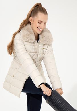 Kadın Ekru Mont - 50252522004