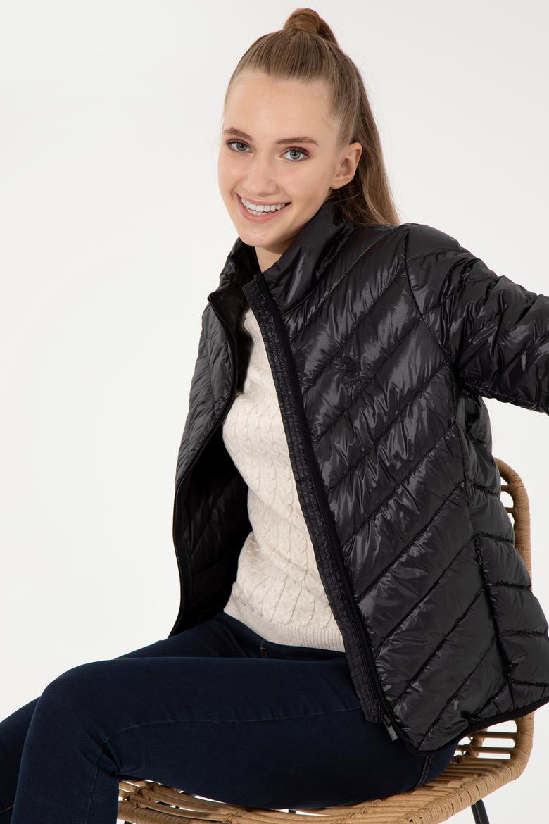 Kadın Siyah Mont - 50253400033