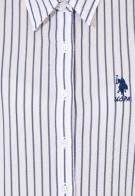 Kadın Beyaz Uzun Kollu Gömlek - 50246676038