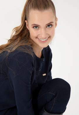 Kadın Lacivert Basic Triko Hırka - 50251904015