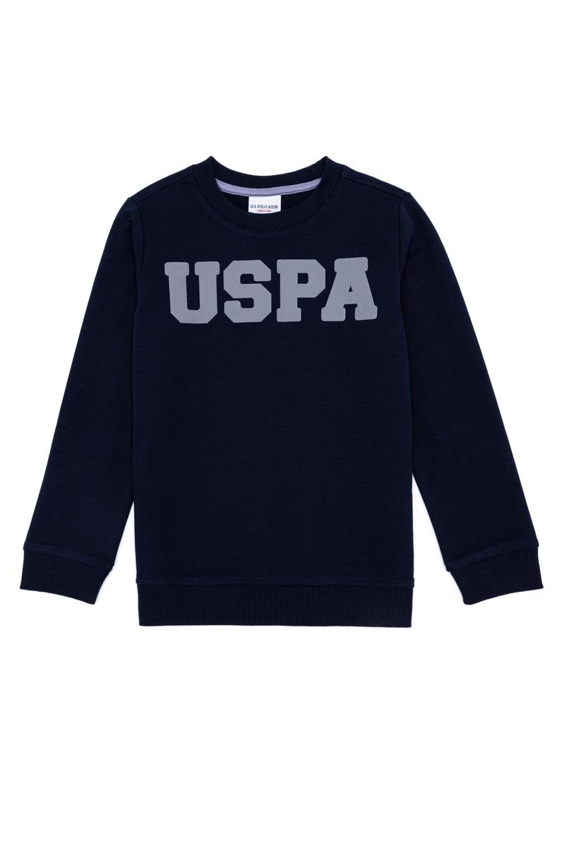 Erkek Çocuk Lacivert Basic Sweatshirt