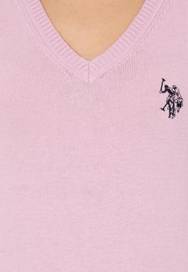 Kadın Manolya Triko Kazak Basic - 50251903095