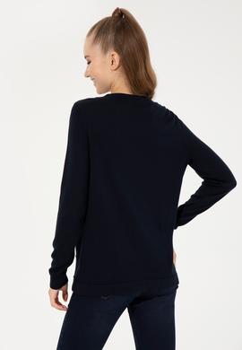 Kadın Lacivert Kazak - 50255657030