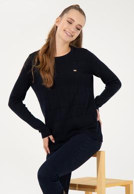 Kadın Lacivert Kazak - 50255657030