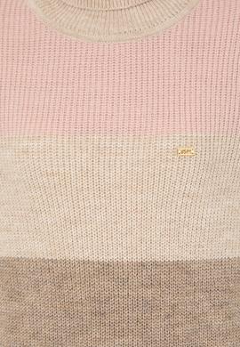 Kadın Krem Melanj Kazak - 50255638004