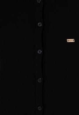 Kadın Siyah Basic Triko Hırka - 50251904007